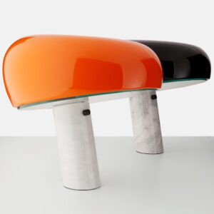 Snoopy table lamp by Achille and Pier Giacomo Castiglioni (EU plug)