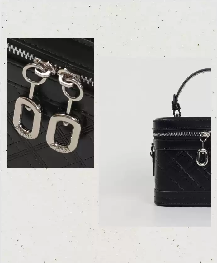 Black Genuine Leather Mini Box Bucket Bag – High-End Everyday Crossbody - Image 12