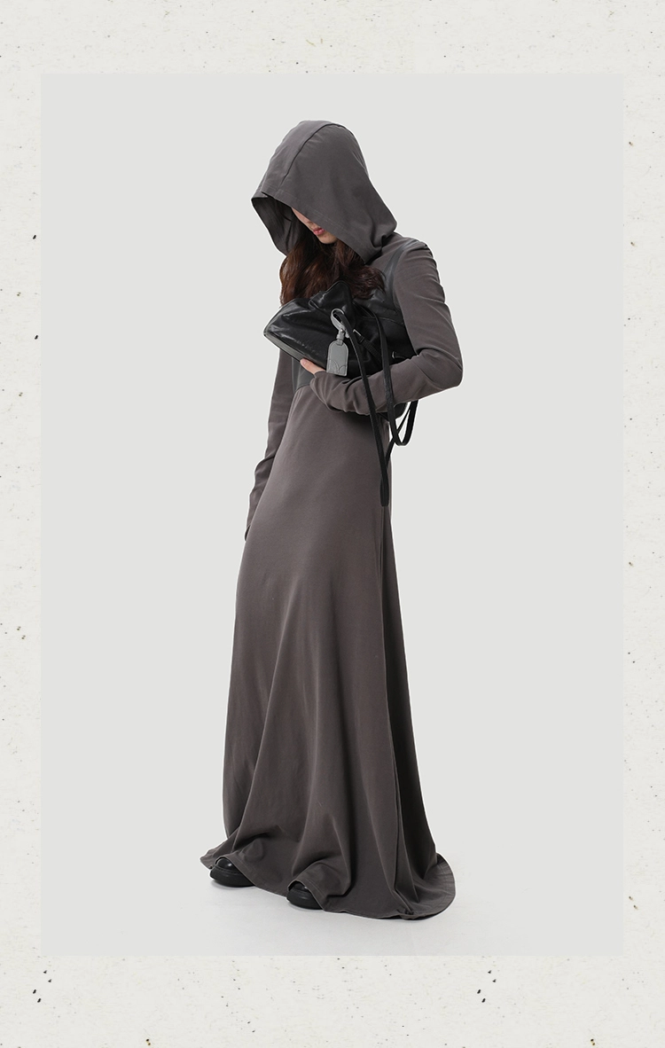 Genuine Leather Soft-Drape Bucket Shoulder Tote – Black Underarm Bag - Image 11