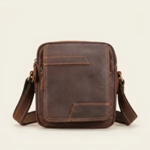 Cowhide Leather Crossbody Shoulder Bag
