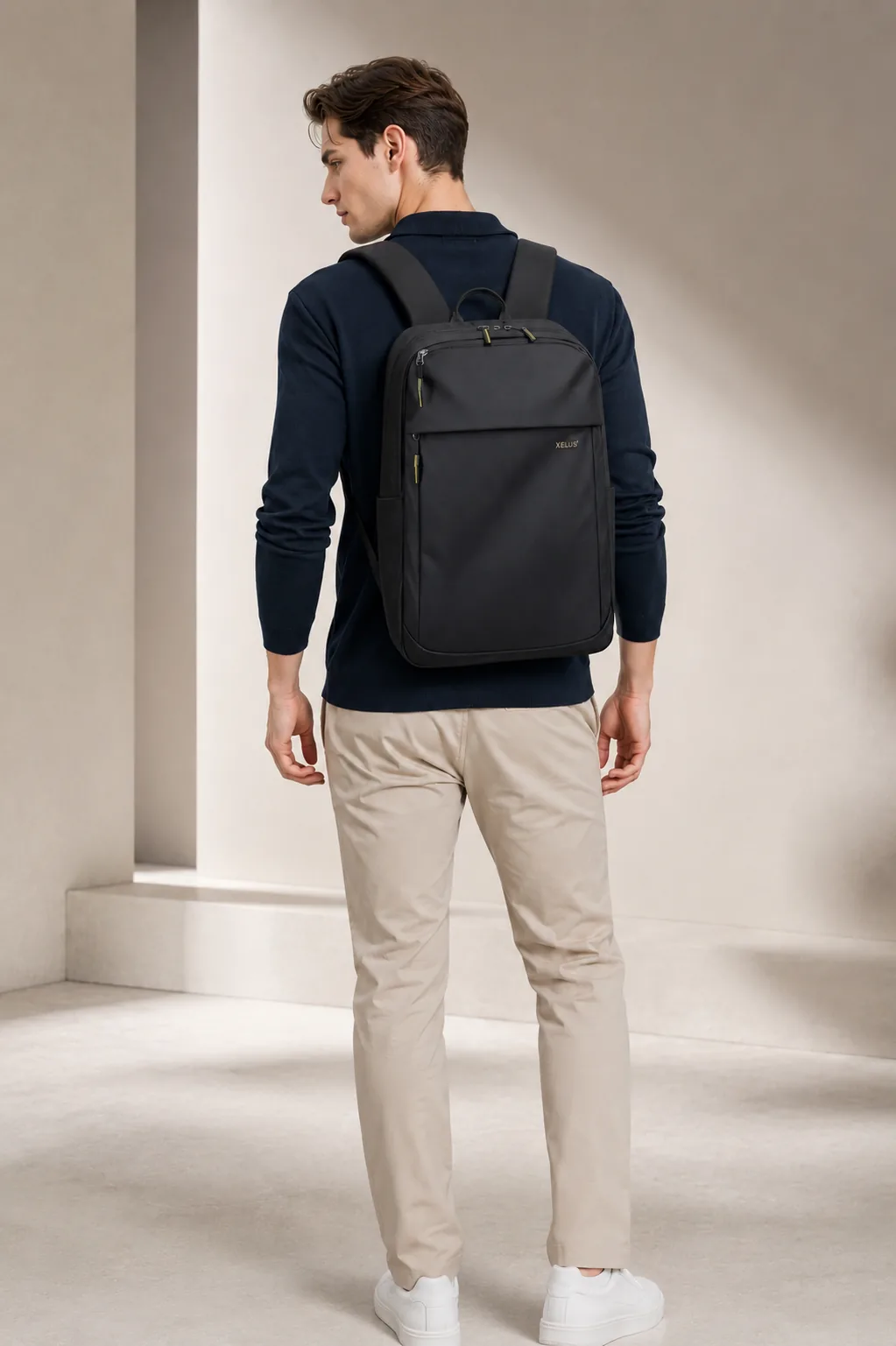 Large Business Laptop Backpack with Multi-Pocket Organization - Image 7