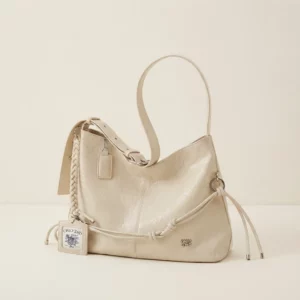 Relaxed Slouch Tote Bag with Wide Adjustable Shoulder Strap