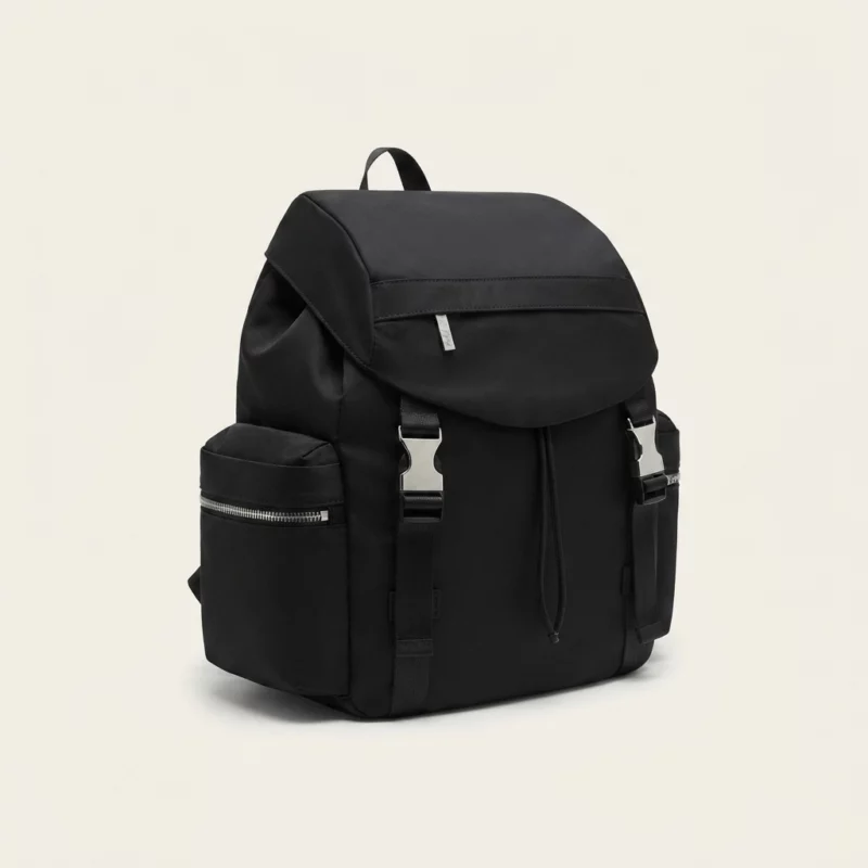 14L-Water-Repellent-Nylon-Commuter-Backpack - Image 2