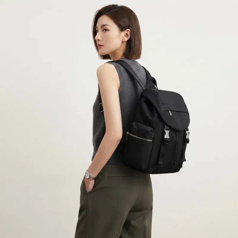 14L-Water-Repellent-Nylon-Commuter-Backpack - Image 4