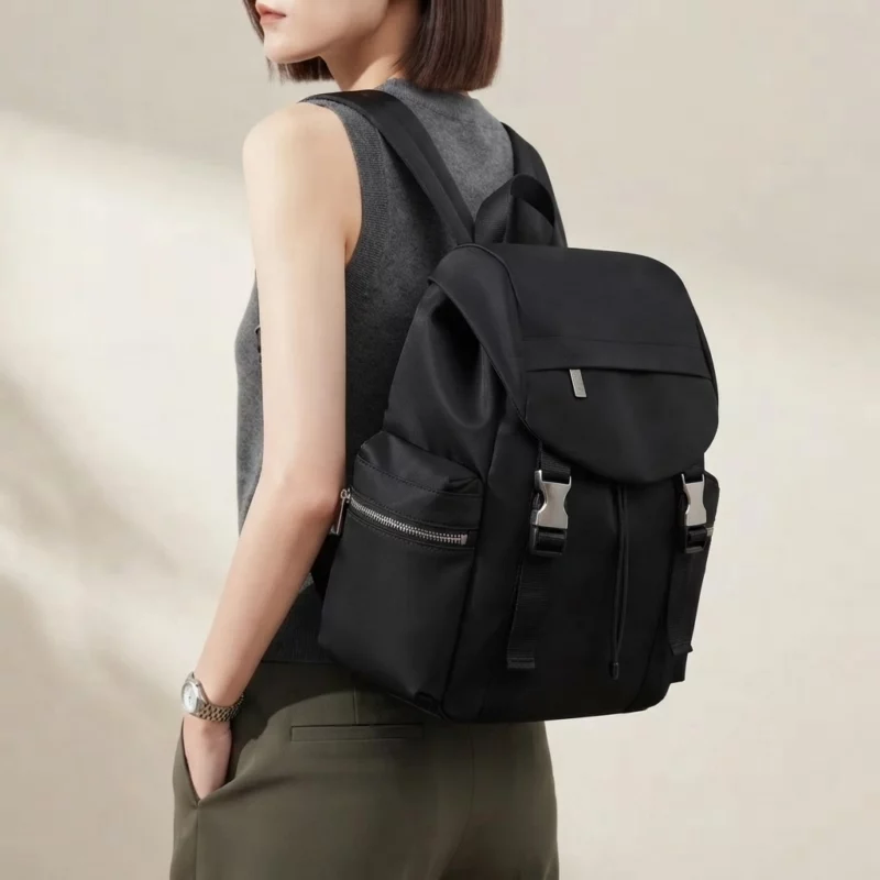 14L-Water-Repellent-Nylon-Commuter-Backpack - Image 5