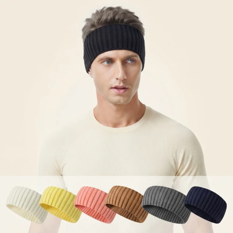 Chunky Knit Wide Headband Ear Warmer - Image 3