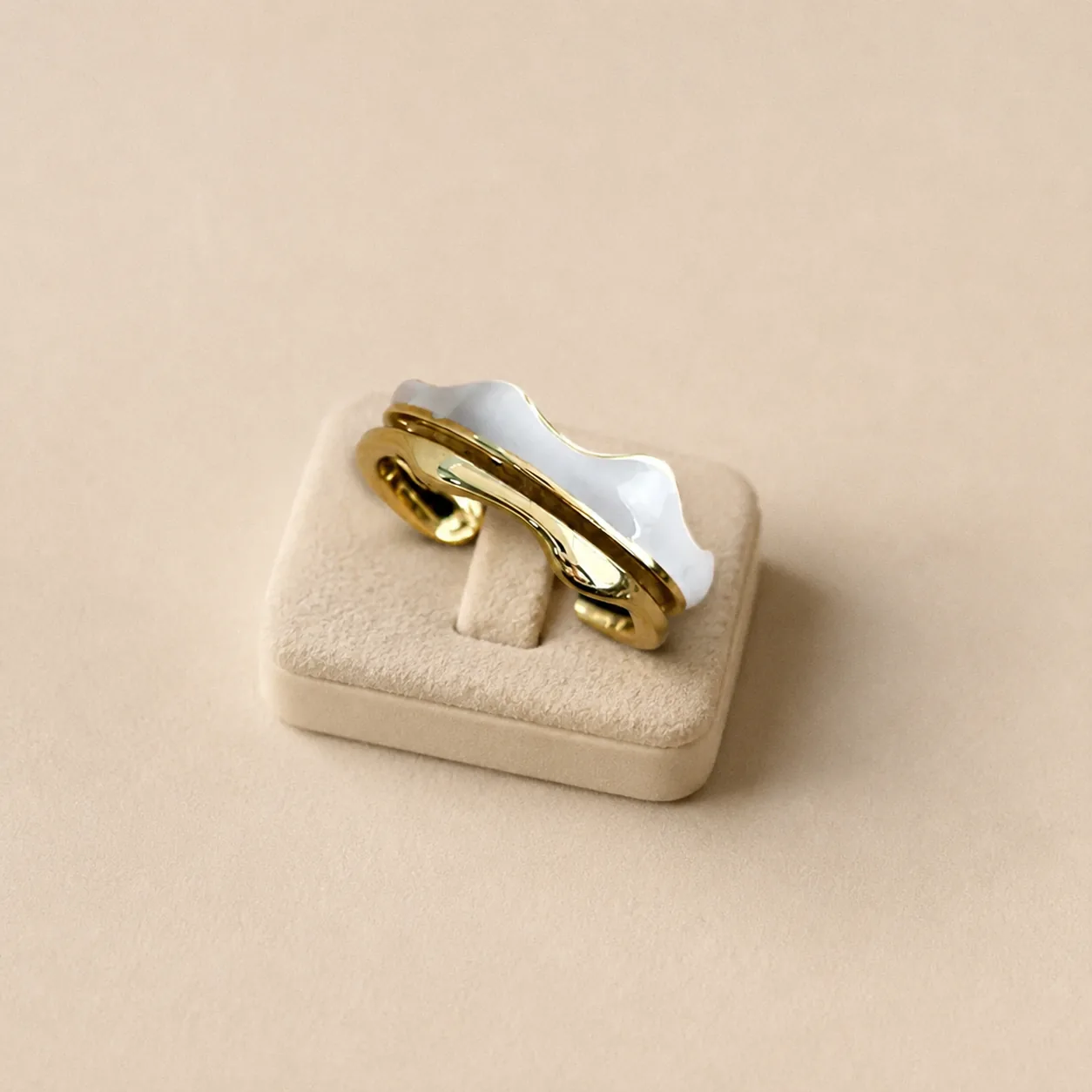 Color-Inlay Adjustable Ring Collection - Image 4