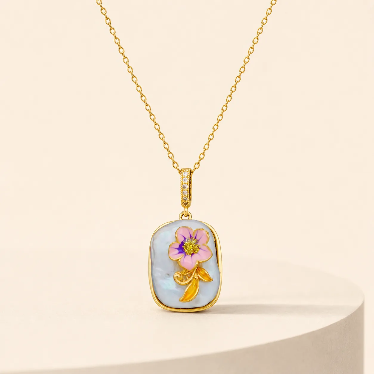 Floral & Artistic Pendant Necklace Collection - Image 7