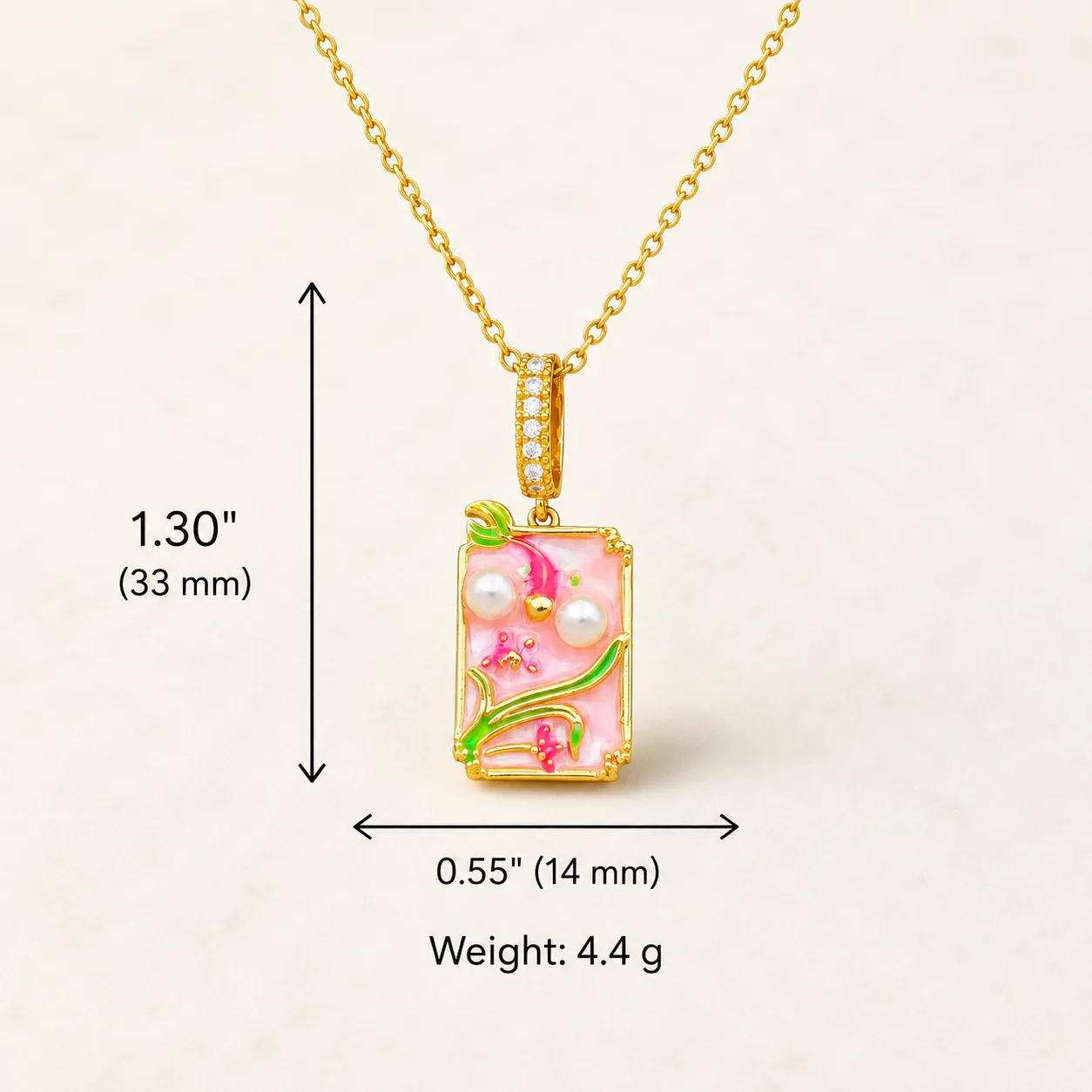 Floral & Artistic Pendant Necklace Collection - Image 47