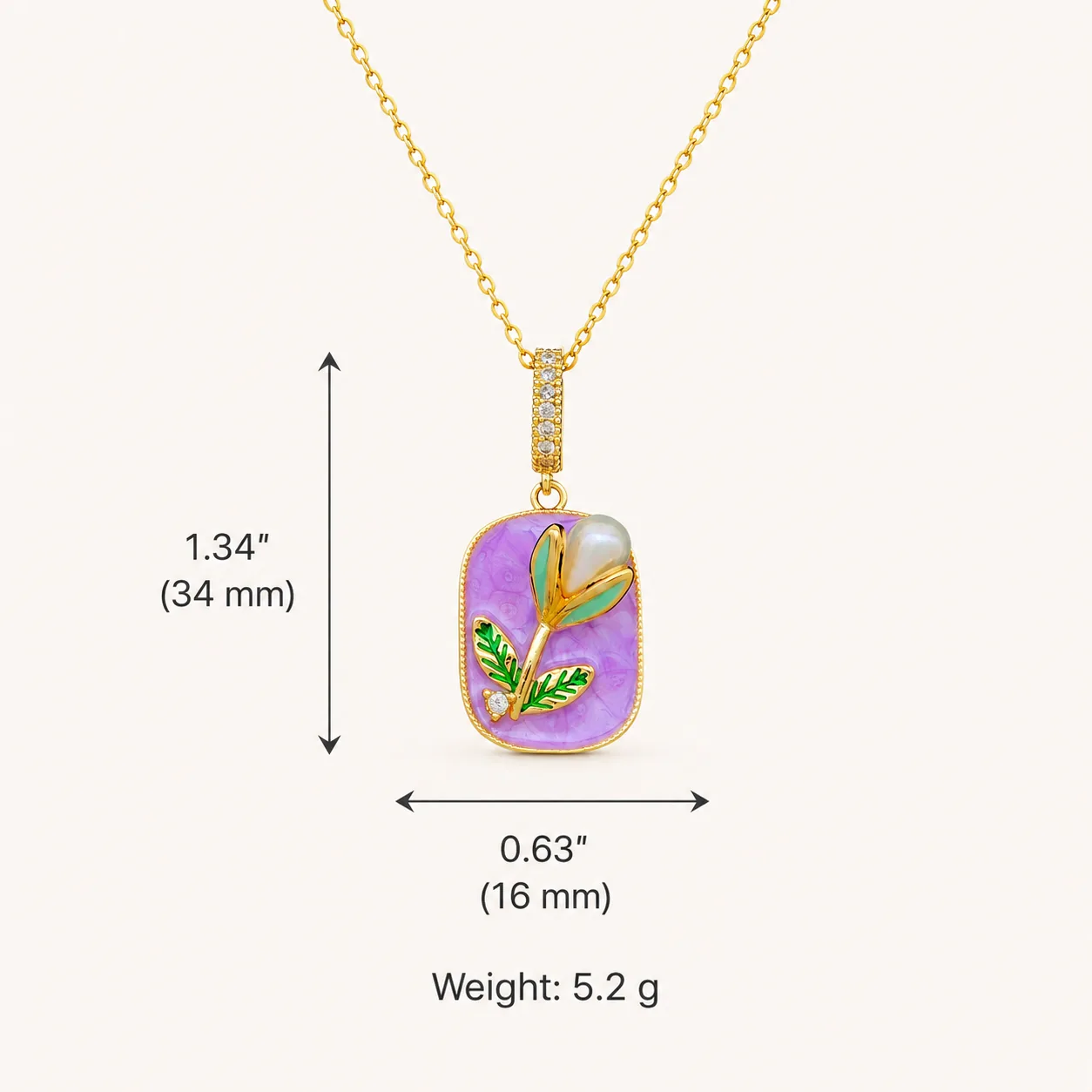 Floral & Artistic Pendant Necklace Collection - Image 26