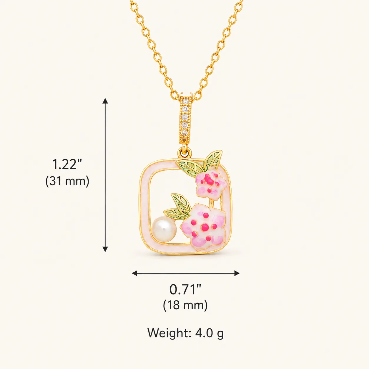 Floral & Artistic Pendant Necklace Collection - Image 36
