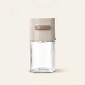 Press-Control Salt Seasoning Dispenser Jar with Sealed Lid