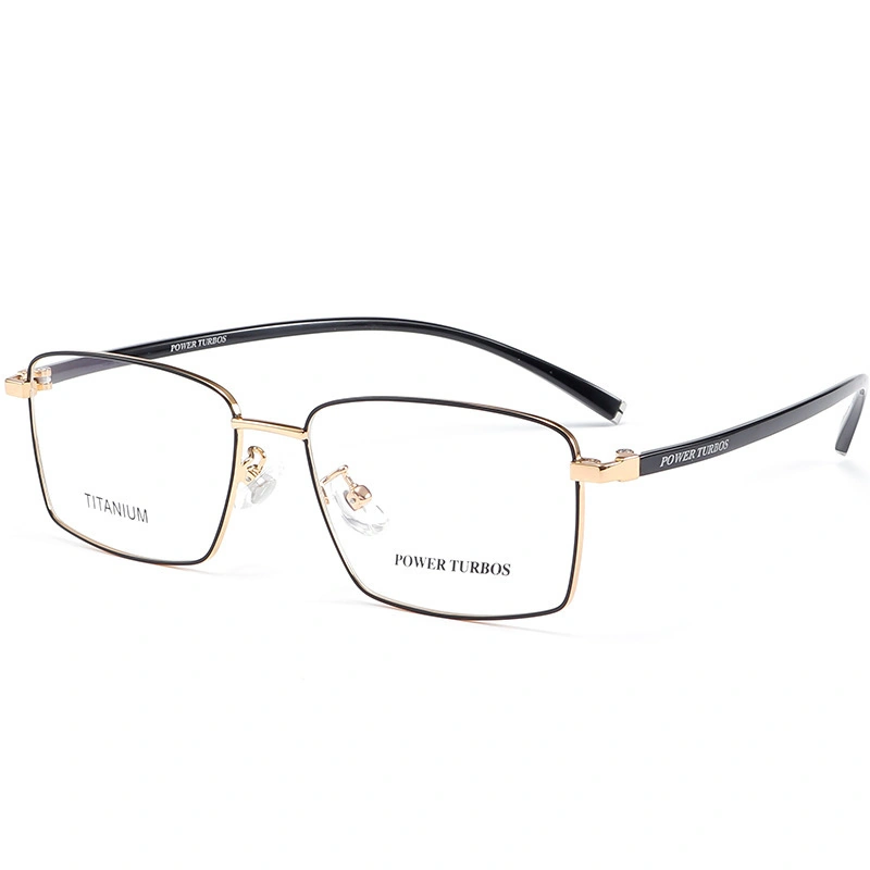 Pure Titanium Rectangular Eyeglass Frames - Image 3
