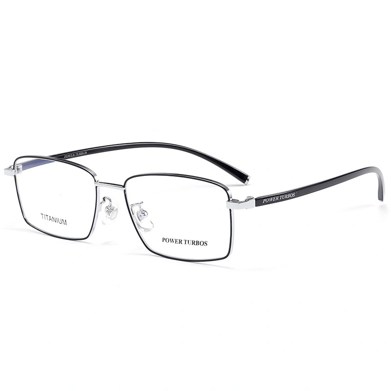 Pure Titanium Rectangular Eyeglass Frames - Image 2