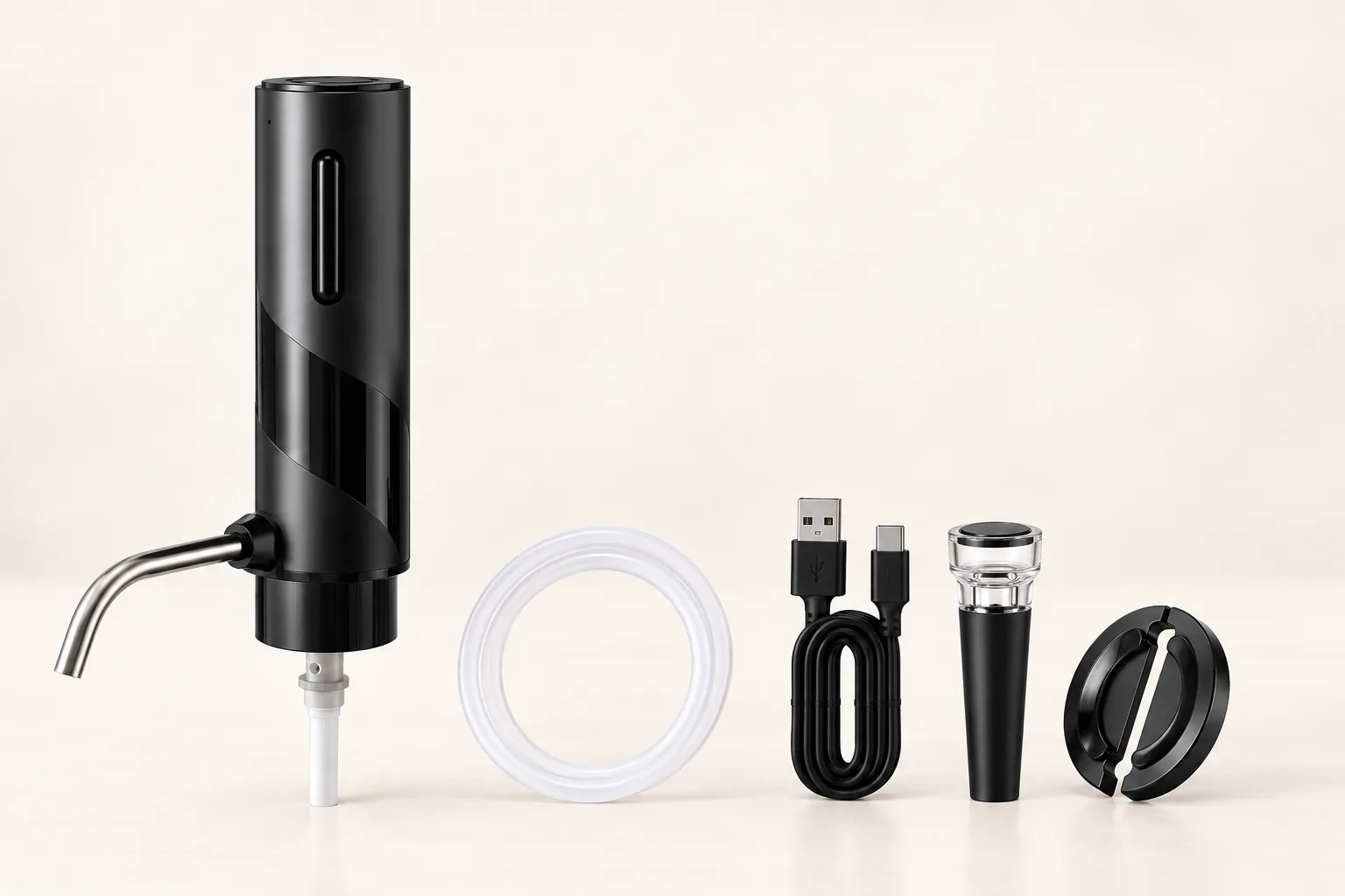 Rechargeable Electric Wine Aerator Dispenser - Image 3