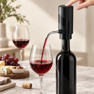 Rechargeable Electric Wine Aerator Dispenser