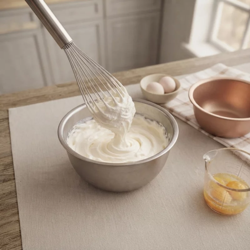 Stainless Steel Manual Balloon Whisk with Hanging Loop - Image 4