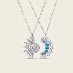 Sun & Moon Zircon Jewelry Collection – Rings, Bracelet & Necklace Sets