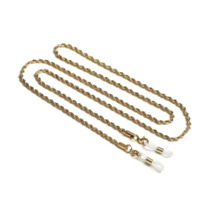 Twisted Stainless Steel Eyeglass Chain