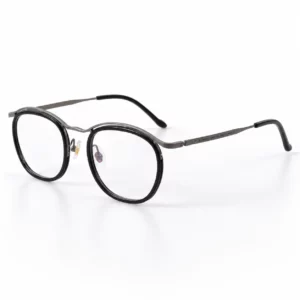 Vintage Titanium Full-Rim Eyeglasses