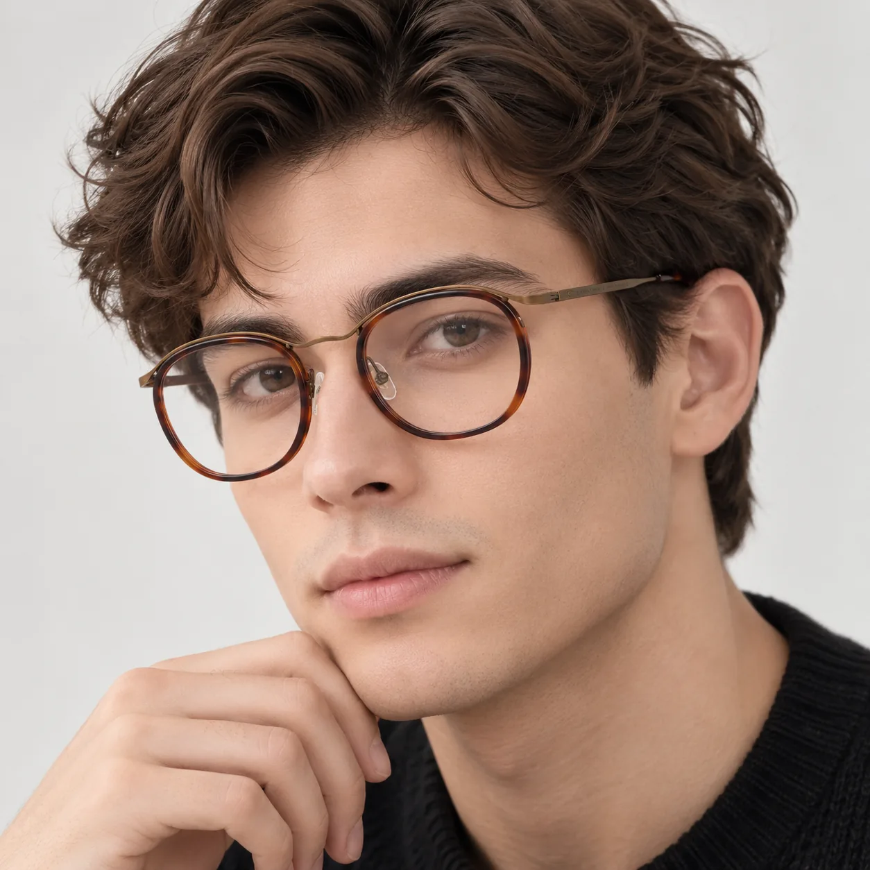 Vintage Titanium Full-Rim Eyeglasses - Image 7