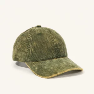 Washed Cotton Corduroy Adjustable Baseball Cap