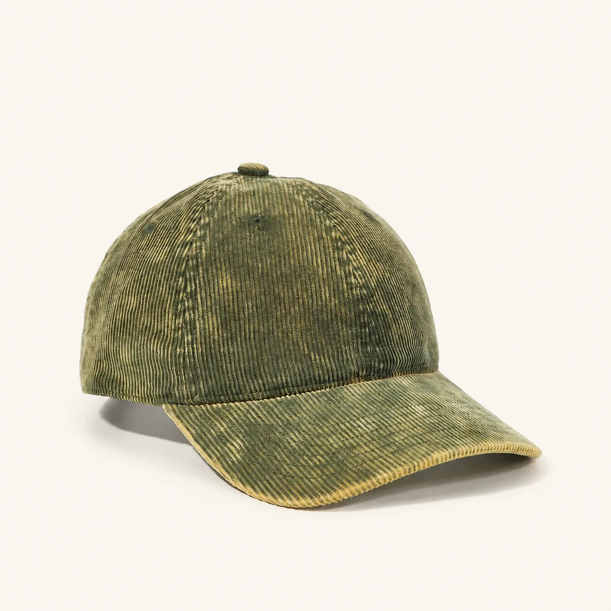 Washed Cotton Corduroy Adjustable Baseball Cap