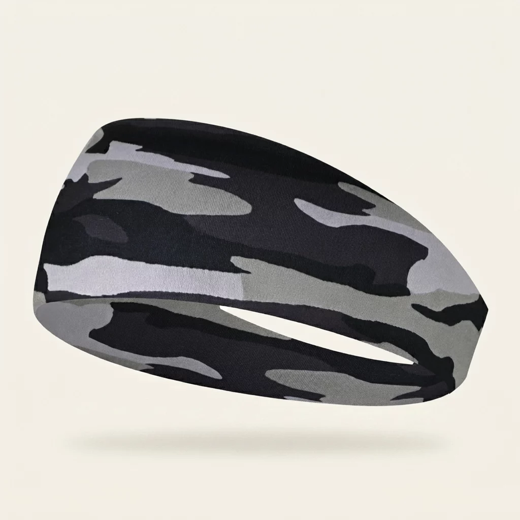 Wide Printed Stretch Headband – Soft Breathable Non-Slip Hair Band - Image 9