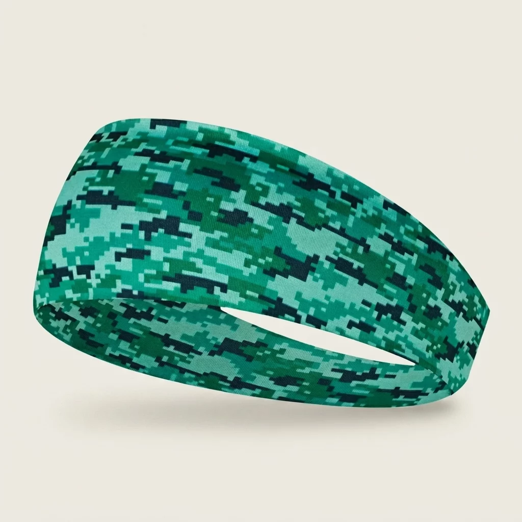 Wide Printed Stretch Headband – Soft Breathable Non-Slip Hair Band - Image 17
