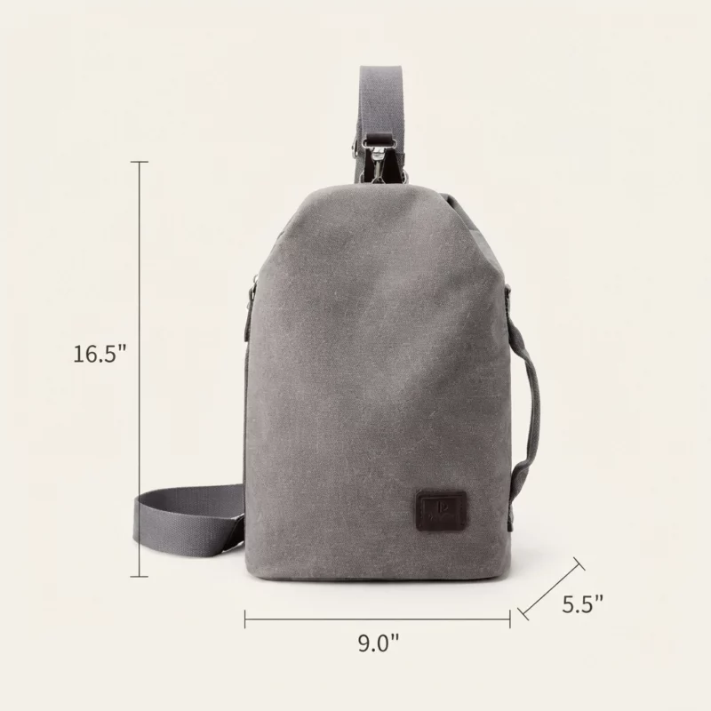 High-Density Nylon Teardrop Sling Bag - Image 5