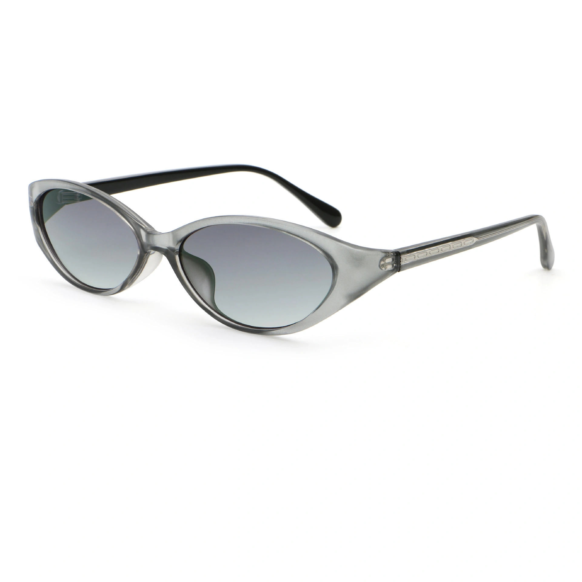 Narrow Oval UV400 Sunglasses - Image 6