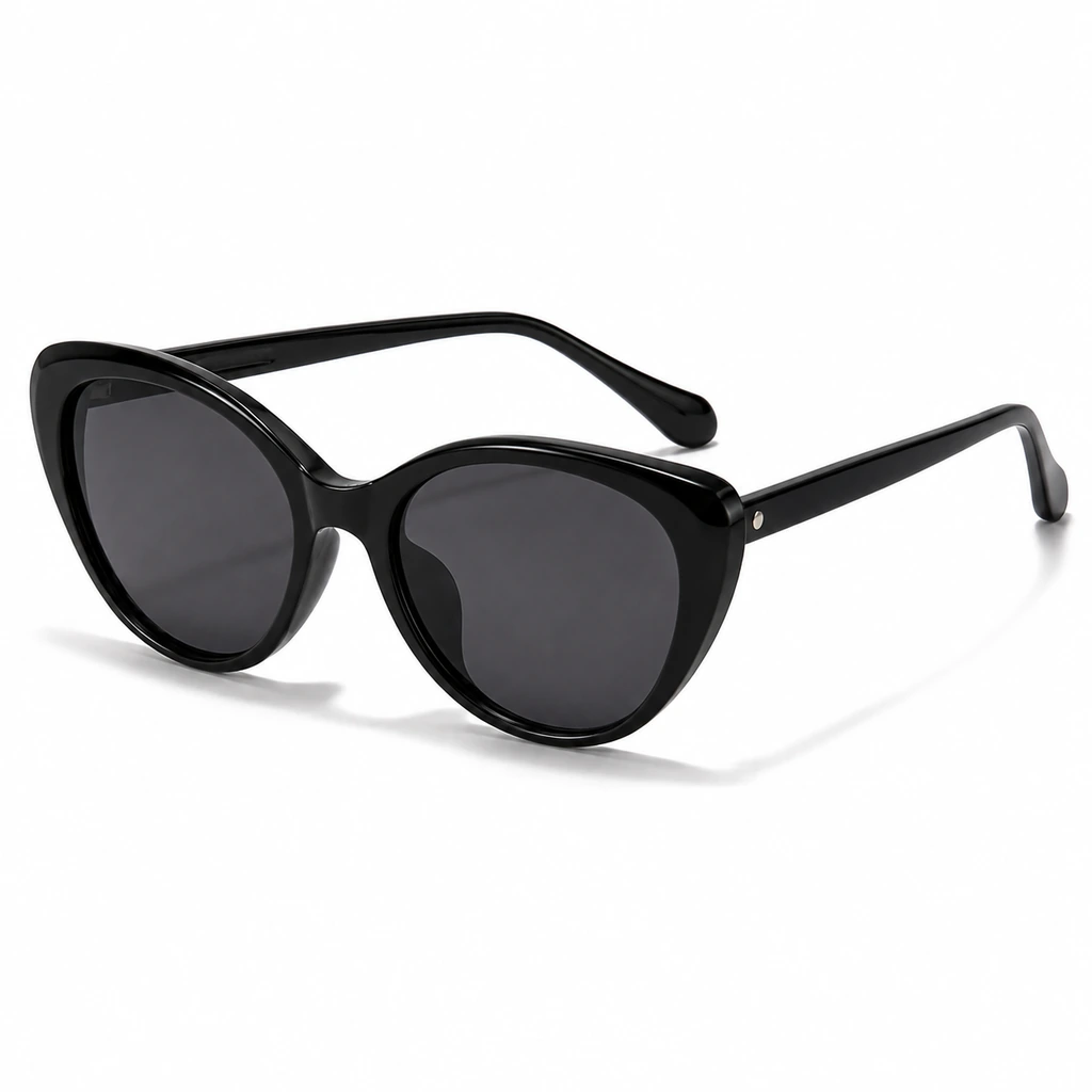 Retro Cat-Eye Polarized Sunglasses - Image 2