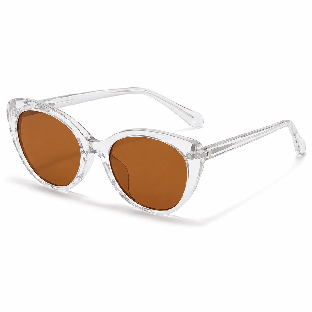 Retro Cat-Eye Polarized Sunglasses - Image 3