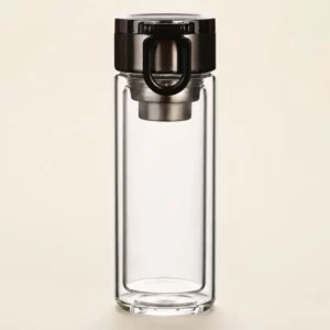 Double-Wall Glass Tea Infuser Bottle