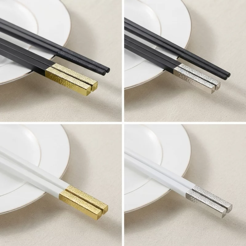 PPS Textured Reusable Chopsticks Set - Image 3
