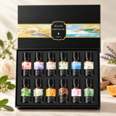 12-Piece Home Fragrance Diffuser Oil Gift Set