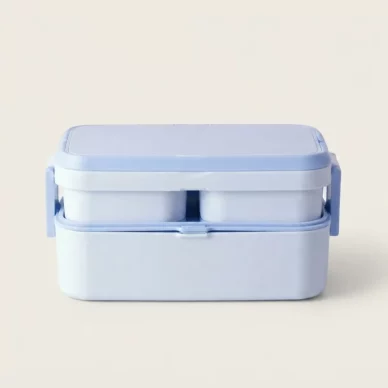 Stackable Double-Layer Bento Lunch Box